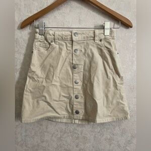 Cat & Jack girls large 10-12 corduroy skirt